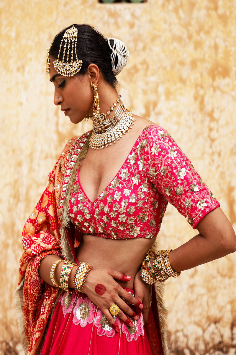 Classical Royal Grace Bridal Lehenga