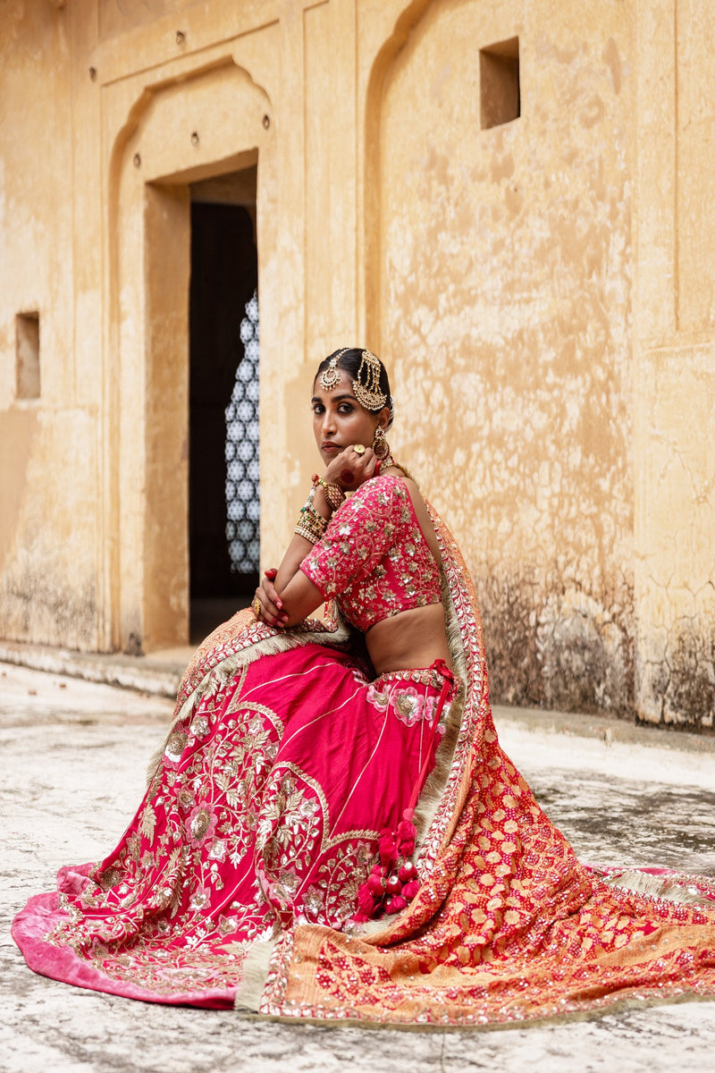 Classical Royal Grace Bridal Lehenga