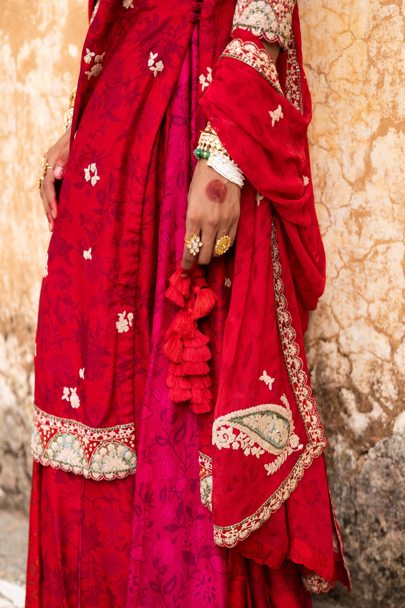 Kashmir Inspired Bridal Sharara