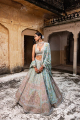 Blush Opulence Lehenga