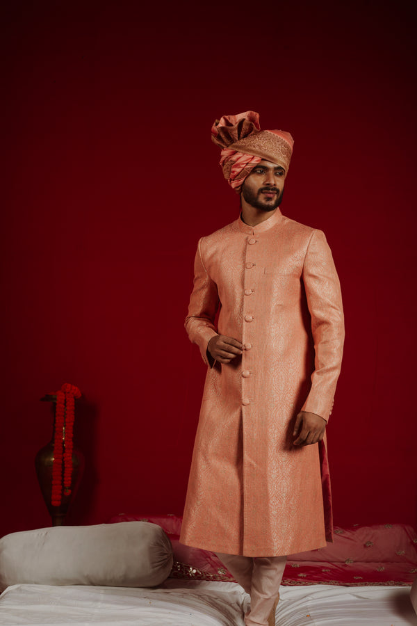 Ruby Radiance Sherwani