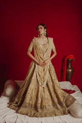 Golden Radiance Symphony Lehenga