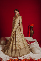 Golden Radiance Symphony Lehenga