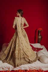 Golden Radiance Symphony Lehenga