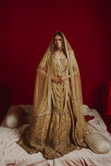 Golden Radiance Symphony Lehenga