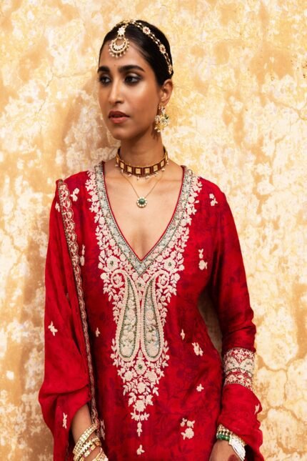 Kashmir Inspired Bridal Sharara